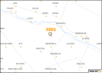 map of Moed