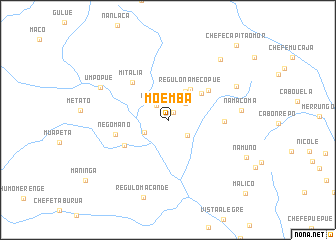 map of Moemba