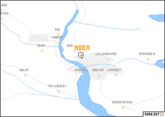 map of Moen
