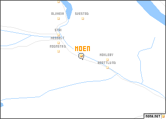 map of Moen