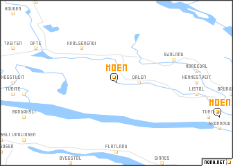 map of Moen