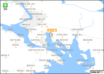 map of Moen