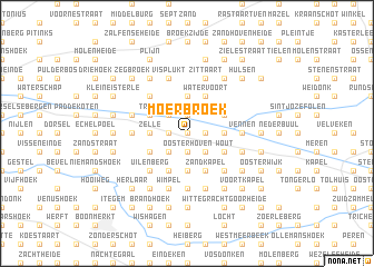 map of Moerbroek