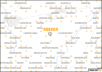 map of Moeren