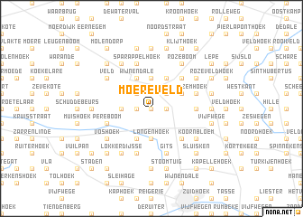 map of Moereveld