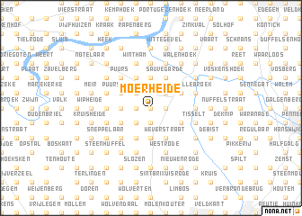 map of Moerheide