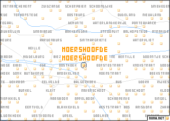 map of Moershoofde