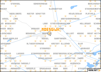 map of Moesdijk