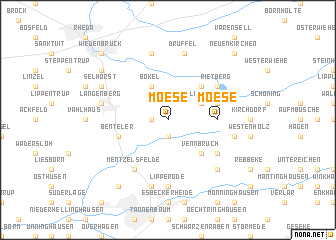 map of Moese