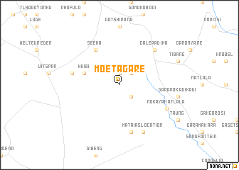 map of Moetagare