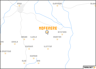 map of Moferere