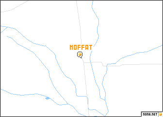 map of Moffat