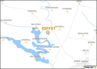 map of Moffat
