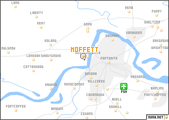 map of Moffett