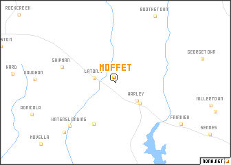 map of Moffet