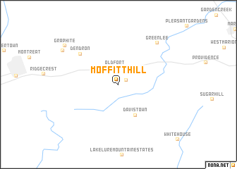 map of Moffitt Hill