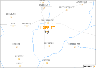 map of Moffitt