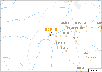 map of Mofwe