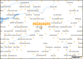 map of Mogadouro