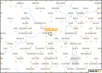map of Mogaji