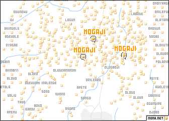 map of Mogaji