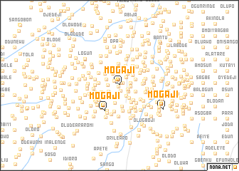 map of Mogaji