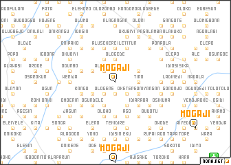 map of Mogaji