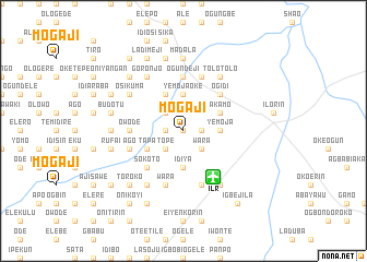 map of Mogaji