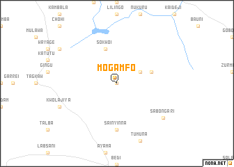 map of Mogamfo