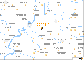 map of Moganein