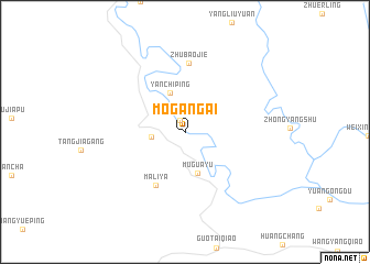 map of Mogang\