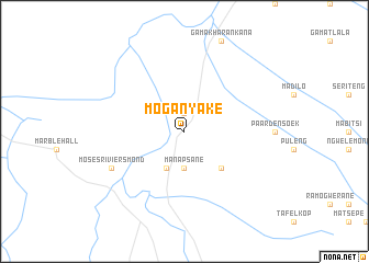 map of Moganyake