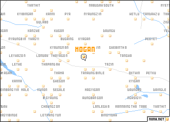 map of Mogan