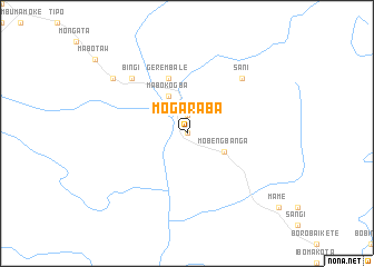 map of Mogaraba