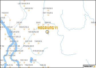 map of Mogaungyi