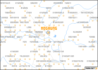 map of Mogaung