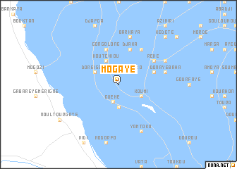 map of Mogaye