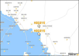 map of Mogaye