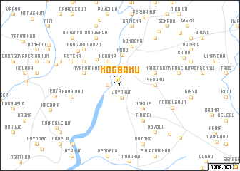 map of Mogbamu