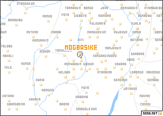 map of Mogbasike