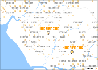 map of Mogbencha