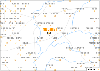 map of Mogbisi