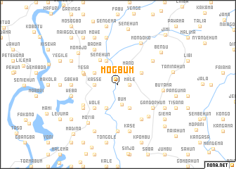 map of Mogbum