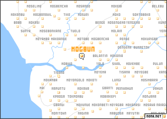 map of Mogbun