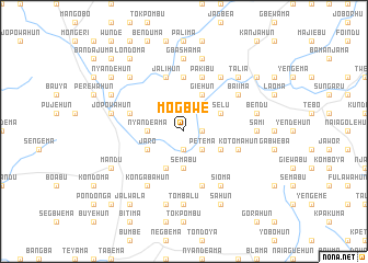 map of Mogbwe