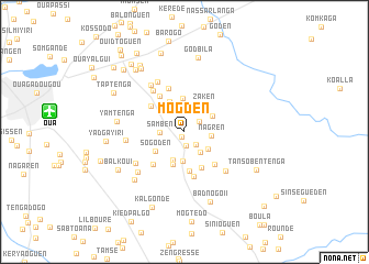 map of Mogden