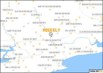 map of Mogeely