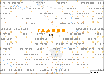 map of Moggenbrunn