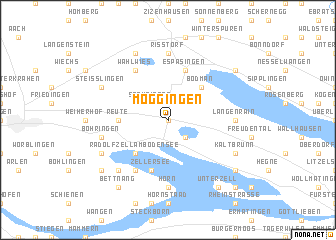 map of Möggingen