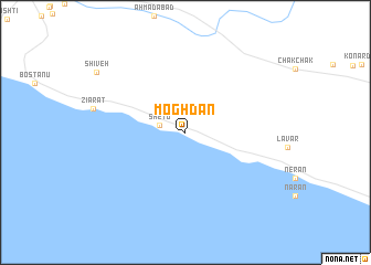 map of Moghdān